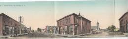 Woonsocket SD South Dakota, Panoramic View Street Scene, Billiards Pool Hall, Store C1900s/10s Vintage Postcard - Autres & Non Classés