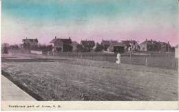 Avon SD South Dakota, View Of Town, Houses, C1900s Vintage Postcard - Autres & Non Classés