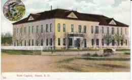 Pierre SD South Dakota, State Capitol Building, C1900s Vintage Postcard - Altri & Non Classificati
