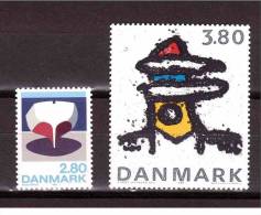 DENMARK 1985 E. Refn - R. Jacobsen Michel Cat N° 851/52  Mint No Gum - Impresionismo