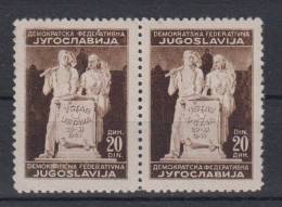 Yugoslavia 1945 Mi.491, MNH / ** - Neufs