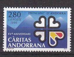 K2242 - ANDORRE FR. Yv N°456 ** CARITAS - Unused Stamps