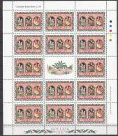 B1915 - IRLANDE IRELAND Yv N°642 FEUILLE ** NOEL ( Registered Shipment Only ) - Unused Stamps