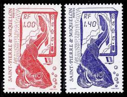 St-Pierre Et Miquelon YT 472-73 - Unused Stamps
