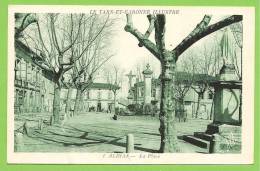 82 ** ALBIAS - La Place (Monument Aux Morts) - Albias