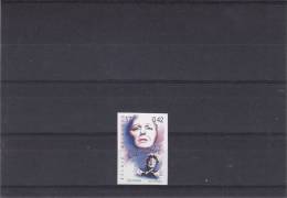 Musique - Edith Piaf  - Belgique - Timbre Du Bloc De 1999 - NON Dentelé ** - MNH - Rare Comme Timbre Isolé - Cantantes