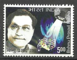 INDIA, 2009, Bishnu Prasad Rabha, (Poet, Dramatist, Musician, Dancer And Actor), MNH,(**) - Nuevos