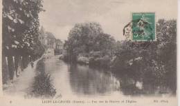 LIGNY-le-CHATEL- Vue Sur La Riviere Et L'église - Ligny Le Chatel