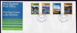 New Zealand 1972 Lakes Scenes FDC - FDC