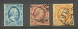 Nederland : Emissie 1852 Compleet - Used Stamps