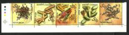 INDIA, 2009, Spices Of India, Setenant Set Of 5, With Traffic Lights, Medicine, Health, Chilly Cinnamon, MNH,(**) - Nuevos
