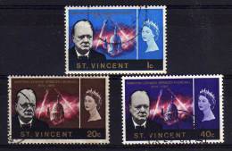 St Vincent - 1966 - Churchill Commemoration (Part Set) - Used - St.Vincent (...-1979)