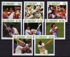 St Vincent - 1988 - Cricketers Of 1988 International Season - MNH - St.Vincent (1979-...)