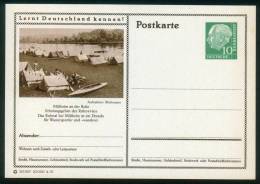 Bund BPK  1955  Mi: P 24  29-152  Mülheim An Der Ruhr - Zeltplatz - Bildpostkarten - Ungebraucht