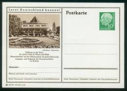 Bund BPK  1956  Mi: P 24  40-218  Mülheim An Der Ruhr - Wasserbahnhof - Bildpostkarten - Ungebraucht