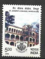 INDIA, 2009, St Joseph´s College, Bangalore,  Education, Christianity, MNH,(**) - Neufs