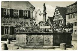 ALLEMAGNE : FEUCHTWANGEN - MARKTBRUNNEN - Feuchtwangen