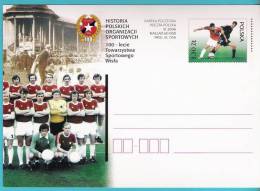 Poland 2006,entire,postcard,sport Club, WISLA, Football Soccer,badge, Old Photos - Jockey (sobre Hierba)