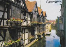 Cp , ANGLETERRE , CANTERBURY , Les Tissernads Et La Rivière Stour - Canterbury