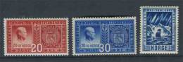 Norway 1941 & 1942. 3 Stamps - Ongebruikt