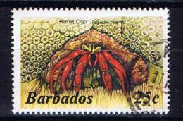 BDS+ Barbados 1985 Mi 622 Krabbe - Barbados (1966-...)