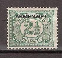 Nederland Netherlands Pays Bas Niederlande Holanda Armenwet 4 MLH; Dienstzegel, Service Stamp, Timbre Cour, Sello Oficio - Service