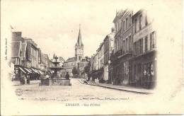 LIVAROT    RUE D'ORBEC   CARTE PRECURSSEUR  BEL ETAT - Livarot