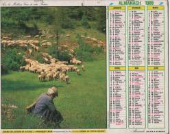 ALMANACH DES PTT 1989  EDITEURLAVIGNE - Grossformat : 1981-90
