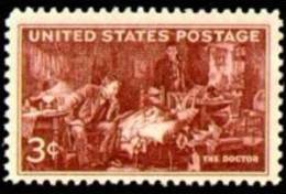 USA 1947 Scott 949, Doctors, MH - Unused Stamps