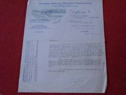 1941 : Lettre à Entéte Etablissements Défosse , 316 Bld De St Quentin à Amiens - Agricoltura