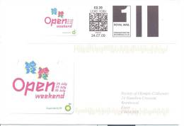 UK Olympic Games2012 London  Letter; Open Weekend Smart Stamp 1st Class Postege Paid Stationery - Summer 2012: London