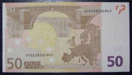 50 EURO Italy J065E5 Serie S  Perfect UNC - 50 Euro