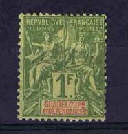 Guadeloupe: Yv. 39,   MH/* ,  Maury Cat Value €  41 - Unused Stamps