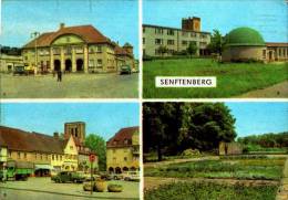 AK Senftenberg, Platz Der Freundschaft, Bahnhof, Planetarium, Ehrenmal, Gel,1968 - Senftenberg