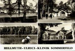 AK Sommerfeld/Kr. Oranienburg, Hellmuth-Ulrici-Klinik, Gel, 1971 - Sommerfeld