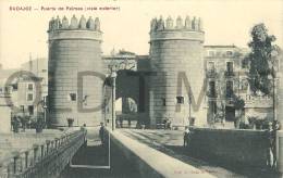 SPAIN - BADAJOZ - PUERTA DE PALMAS (VISTA EXTERIOR) - 1915 PC - Badajoz
