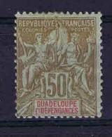 Guadeloupe: Yv. 44,   MH/* ,  Maury Cat Value €  55 - Ungebraucht