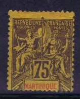 Martinique : Yv. Nr 42 MH/*,  Maury Cat Value €  40 - Unused Stamps