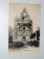 Carte Postale Ancienne : FONTET : Eglise Saint-Front - La Réole