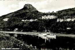 AK Lilienstein, Gel, 1958 (Rathen, Königstein) - Rathen