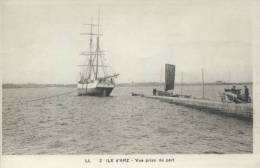 56 - CPA Ile D'Arz - Vue Prise Du Port - Ile D'Arz