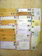 23 Postal Used Covers Sent From Japan To Lithuania, - Cartas & Documentos