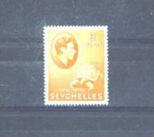 SEYCHELLES - 1938  George VI  3c  MM - Seychellen (...-1976)