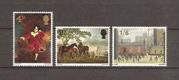 UNITED KINGDOM REINO UNIDO GROßBRITANNIEN ENGLISH PAINTS (01-021) 1967 / MNH / 466 - 468 - Unused Stamps