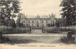 Landes -ref A117- Villeneuve De Marsan - Chateau De Ravignan  -carte Bon Etat  - - Villeneuve De Marsan