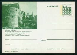 Bund BPK  1965  Mi: P 86  A9-066  Büdingen - Turm Der Stadtmauer - Cartes Postales Illustrées - Neuves