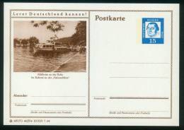 Bund BPK  1964  Mi: P 81  46-354  Mülheim An Der Ruhr - Ausflugsboot - Postales Ilustrados - Nuevos