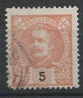 PORTUGAL - 1895 - 1896,  D. Carlos I.  5 R.     (o)  MUNDIFIL  Nº 127 - Used Stamps