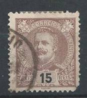 PORTUGAL - 1895 - 1896,  D. Carlos I.  15 R.     (o)    MUNDIFIL  Nº 129 - Used Stamps