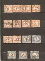 ITALIE  TIMBRES  TAXE  N 3/19  OBLITERE MANQUE N 15 - Taxe